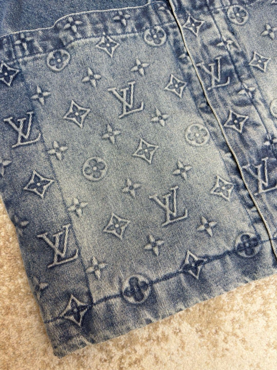 Louis Vuitton Denim Canvas Jacket