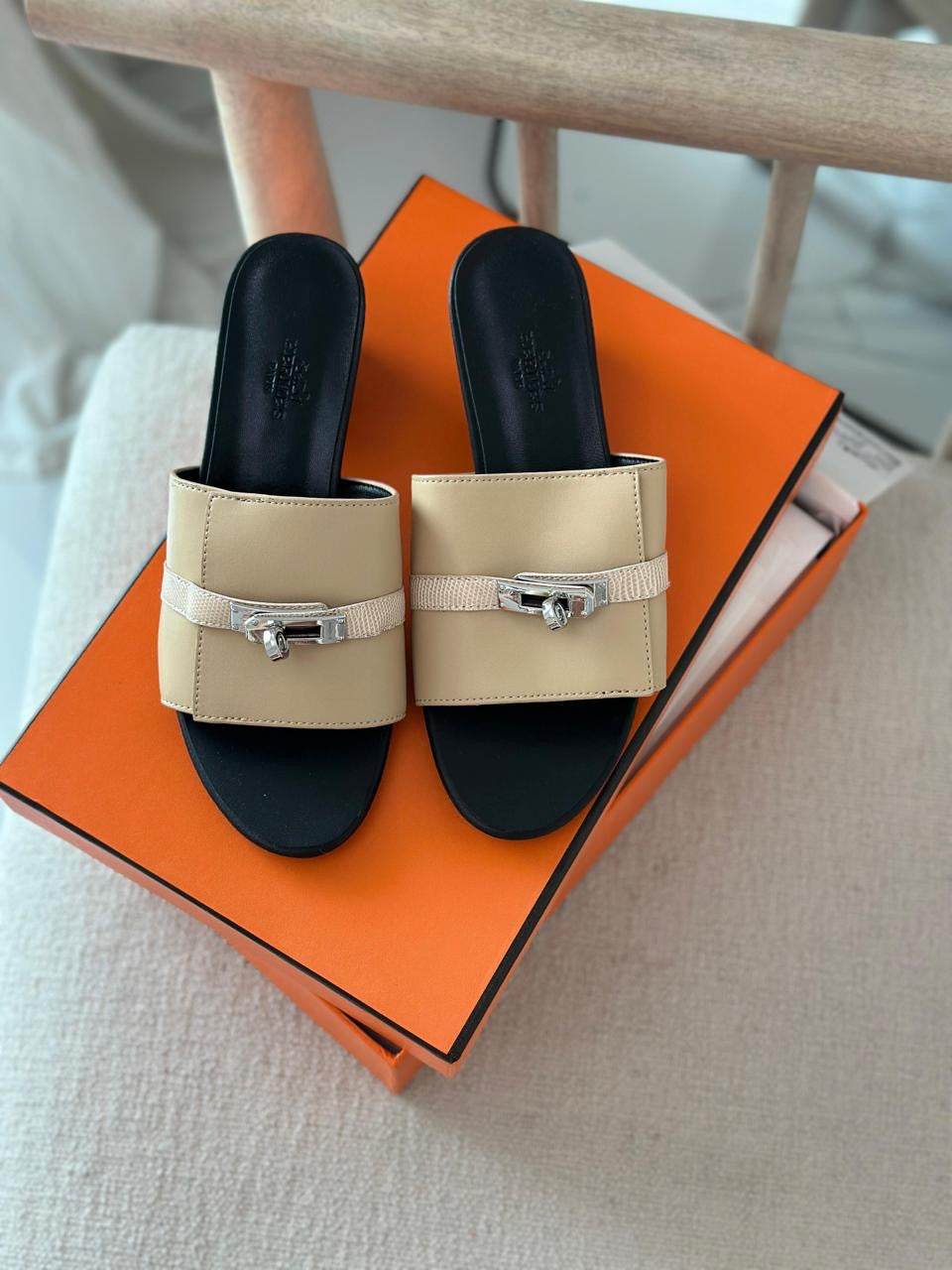 Hermes Heels 3 colors