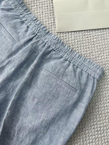 Brunello Cucinelli Linen Pants