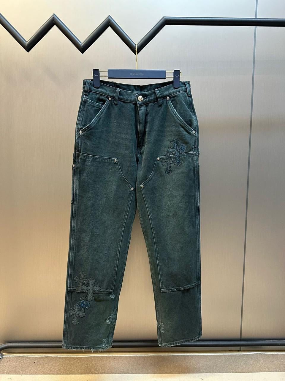 Chrome Heart Jeans Pants