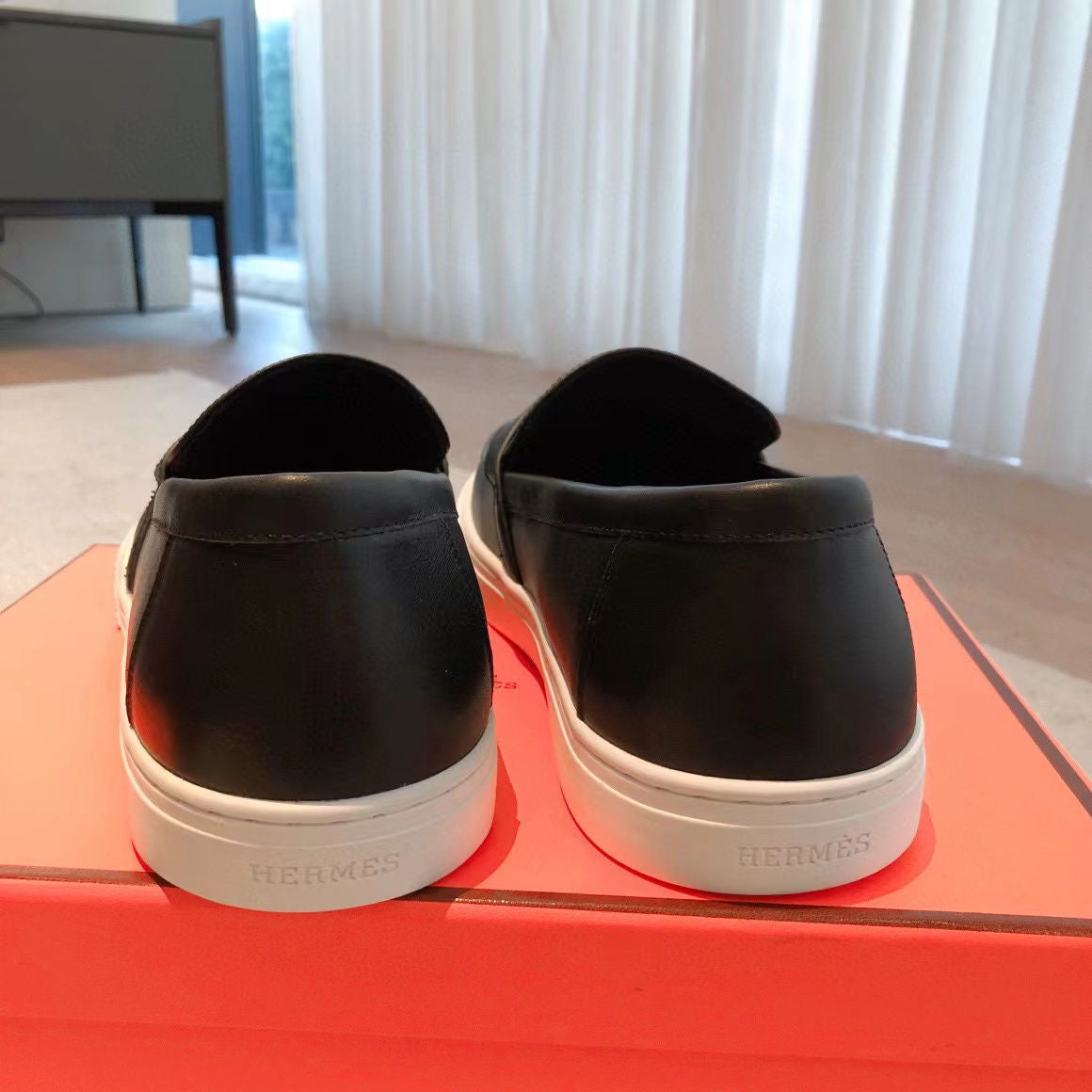 HERMES Loafers