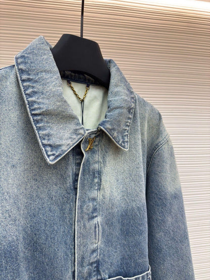 Louis Vuitton Denim Canvas Jacket