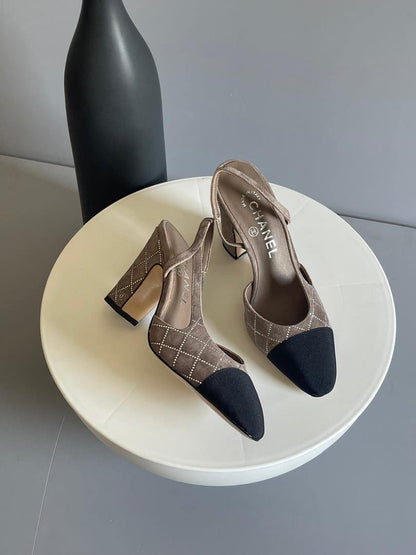 CHANEL HEELS 2 colors