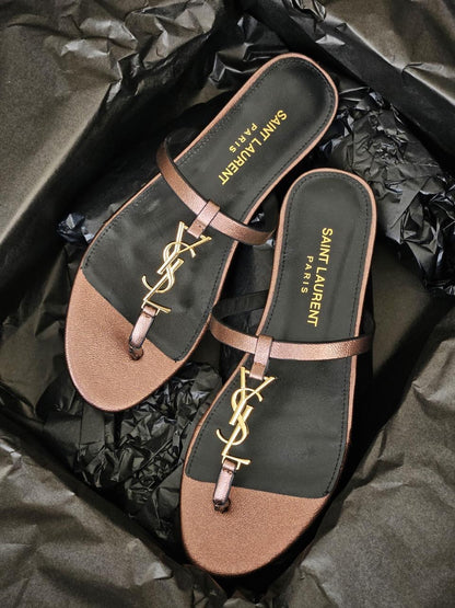 YSL Slippers 2 colors