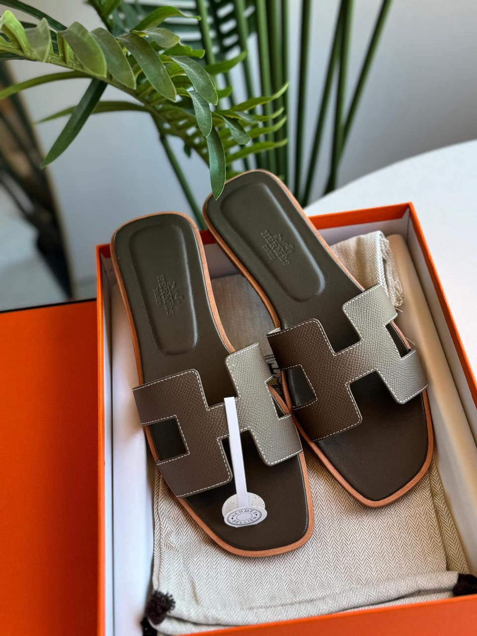 Hermes Slippers