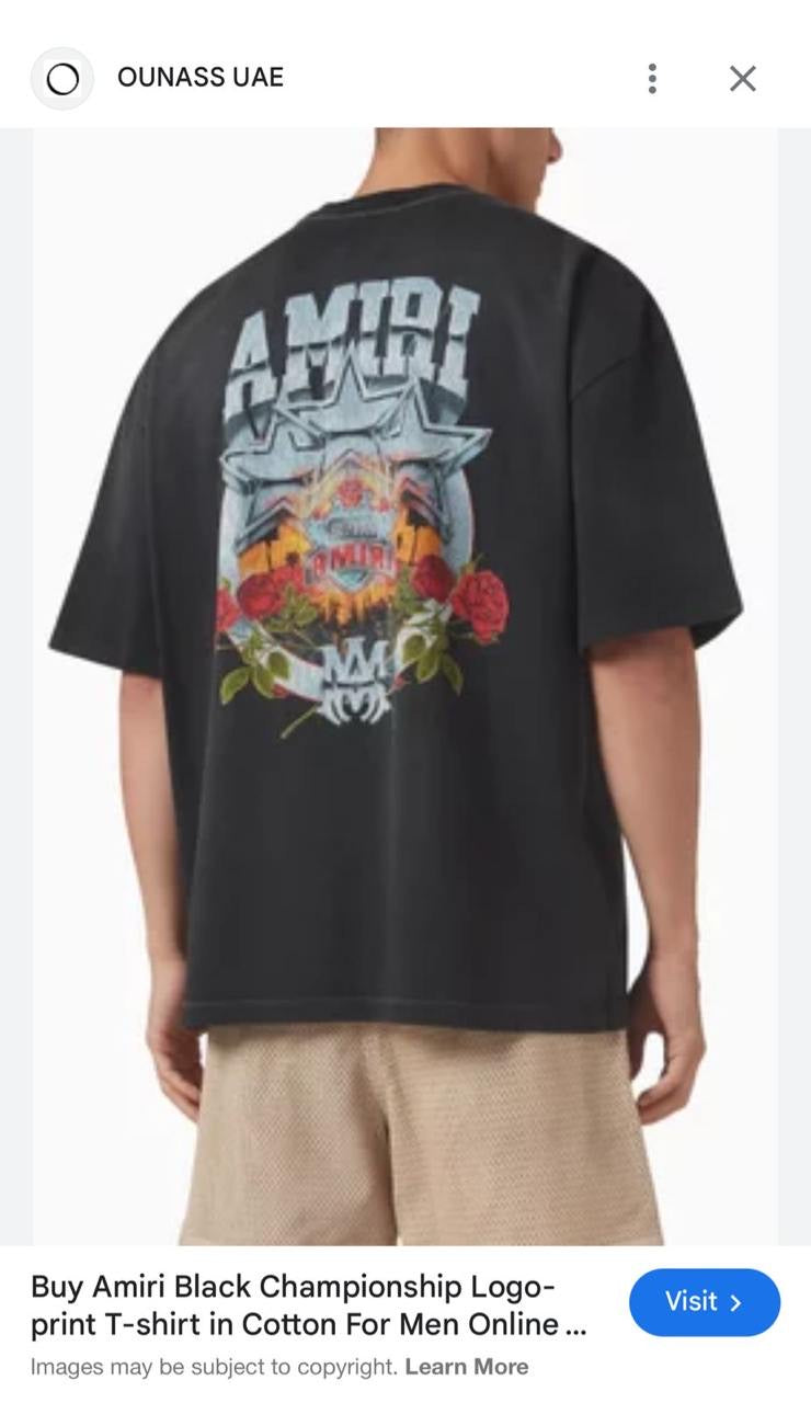 Amiri T-Shirt 2 colors