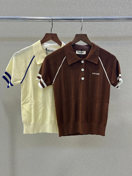 Miu Miu Polo Shirt 2 colors