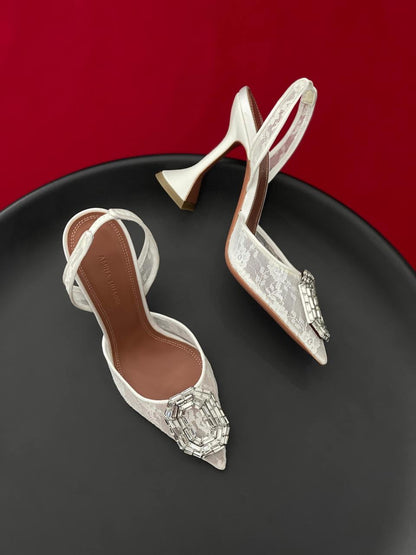 Amina Muaddi Heels 3 colors
