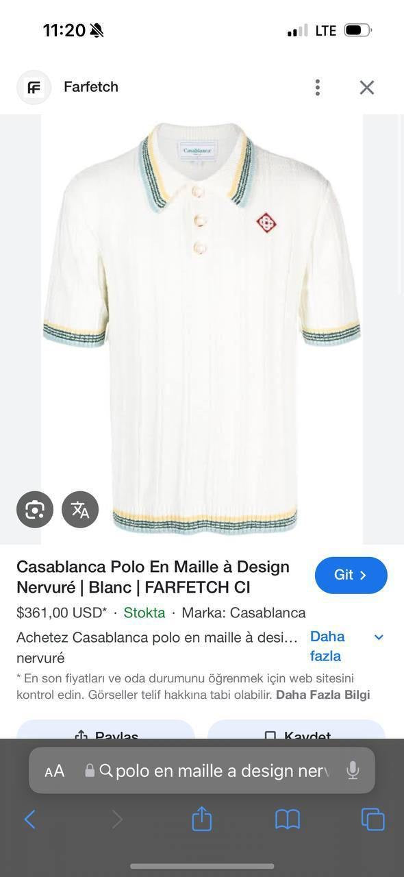 Casablanca Polo Shirt