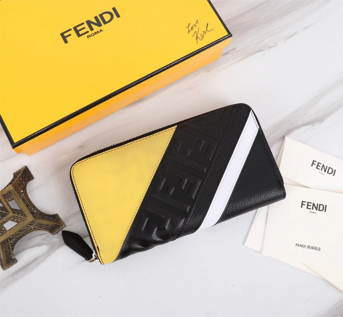 FENDI Long Zipper Wallets
