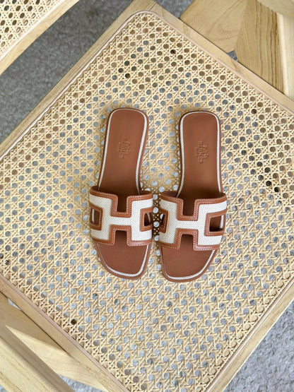 Hermes Slippers