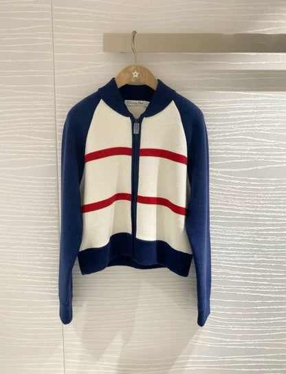 Dior Zipper Sweaters