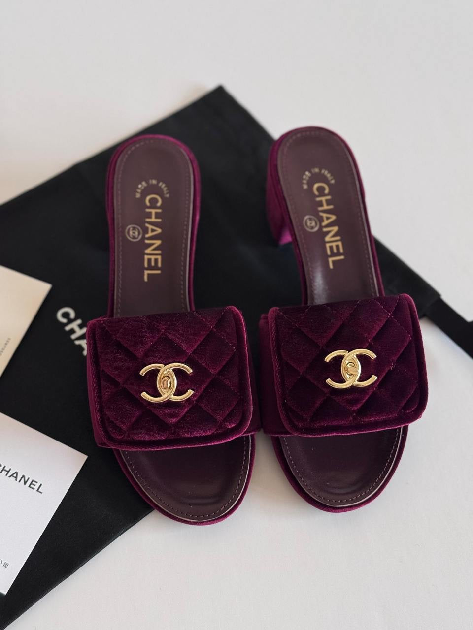 Chanel Slipper 2 colors