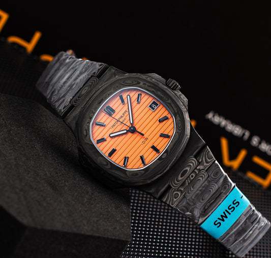 Patek Philippe DiW Carbon Nautilus 2 Colors