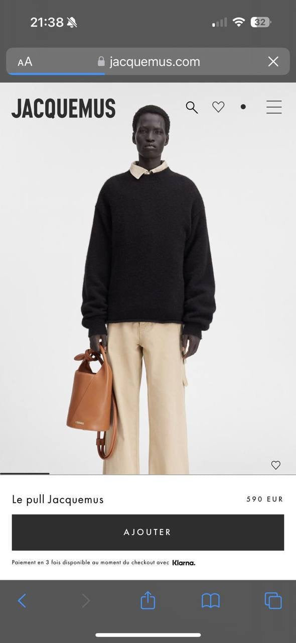 Jacquemus Sweater 2 colors