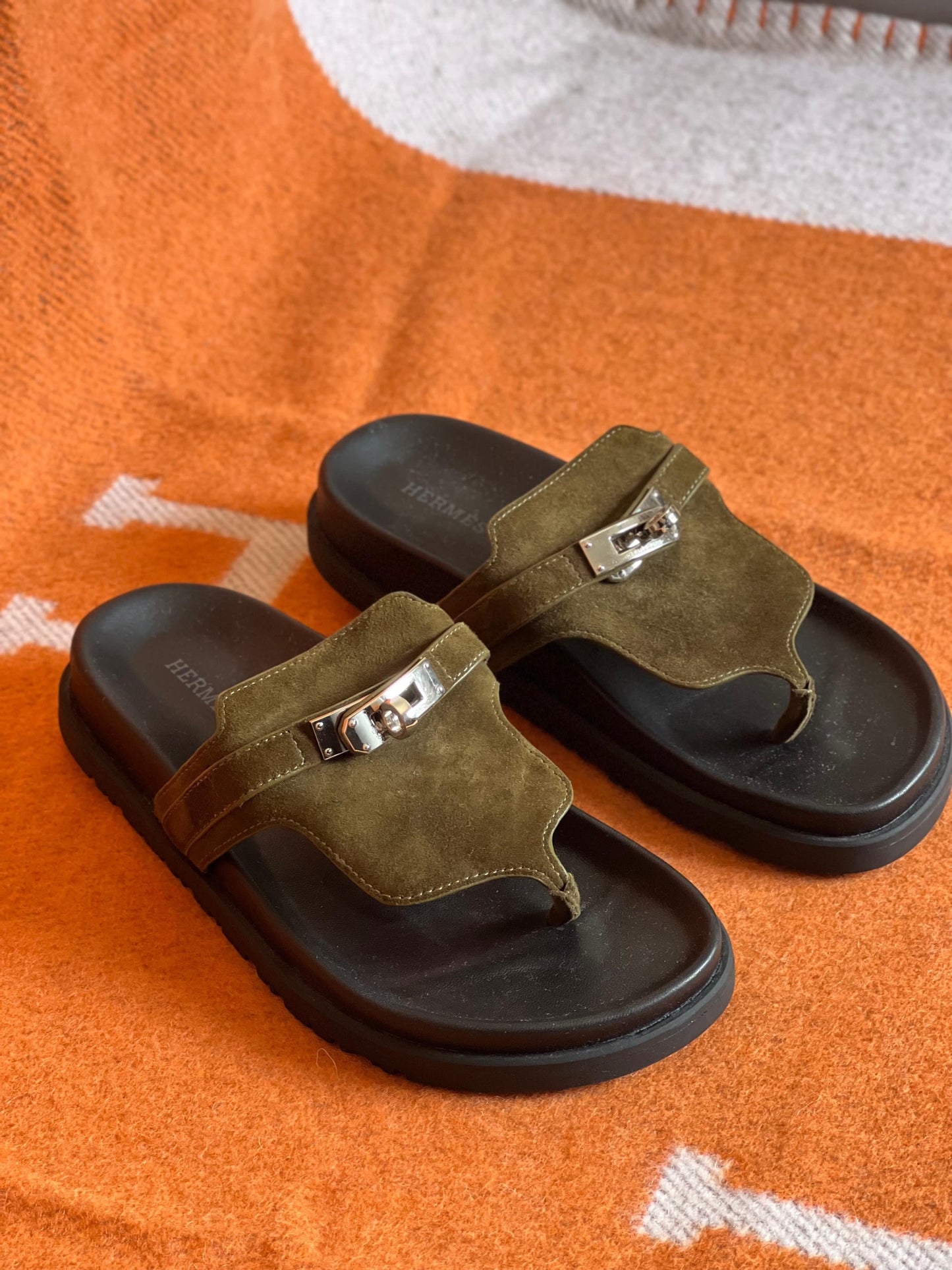 Hermes Slippers