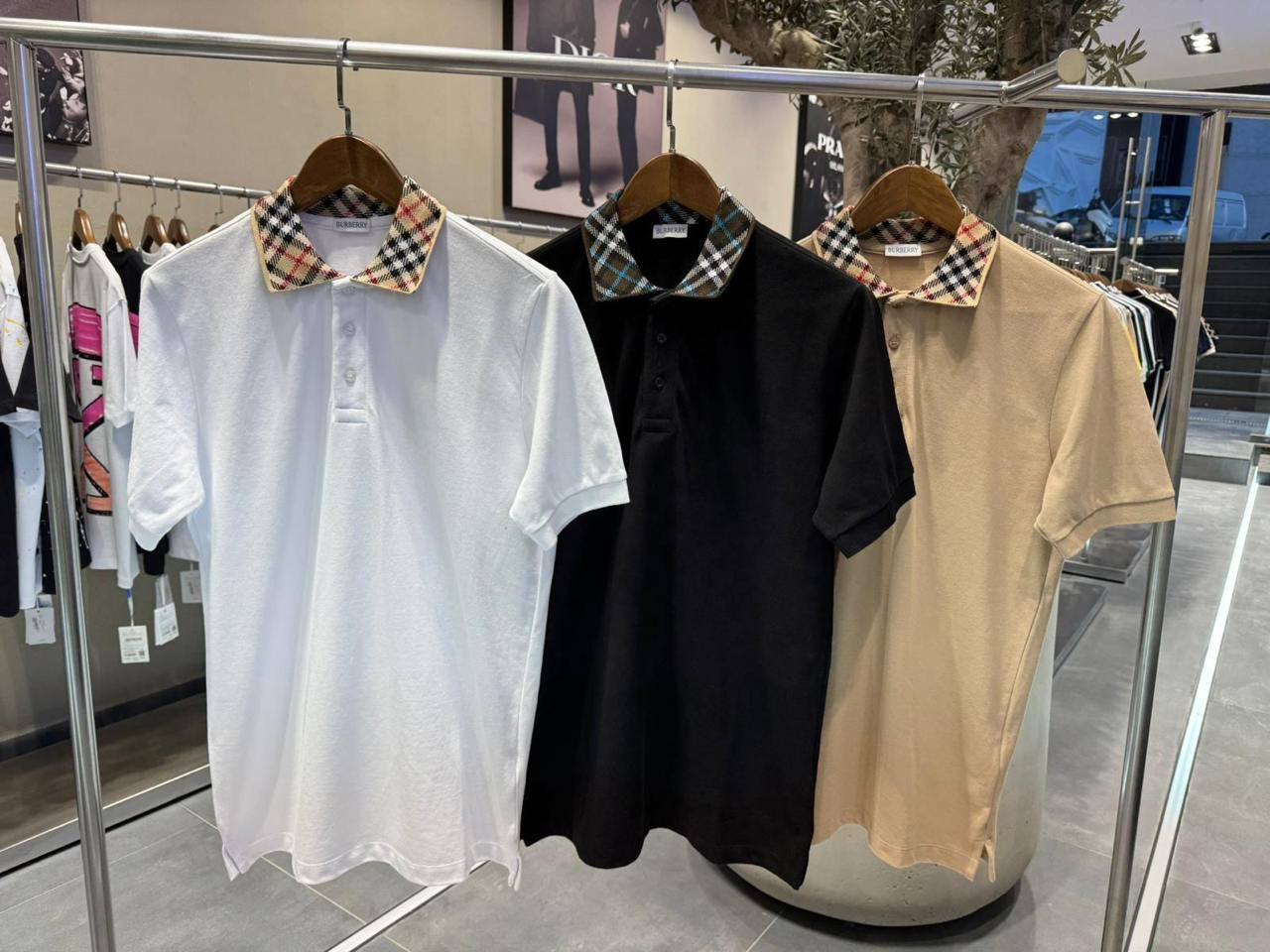 Burberry Polo Shirt 3 colors