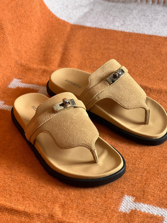 Hermes Slippers