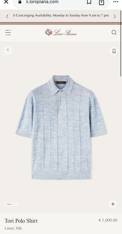 Loro Piana Polo Shirt