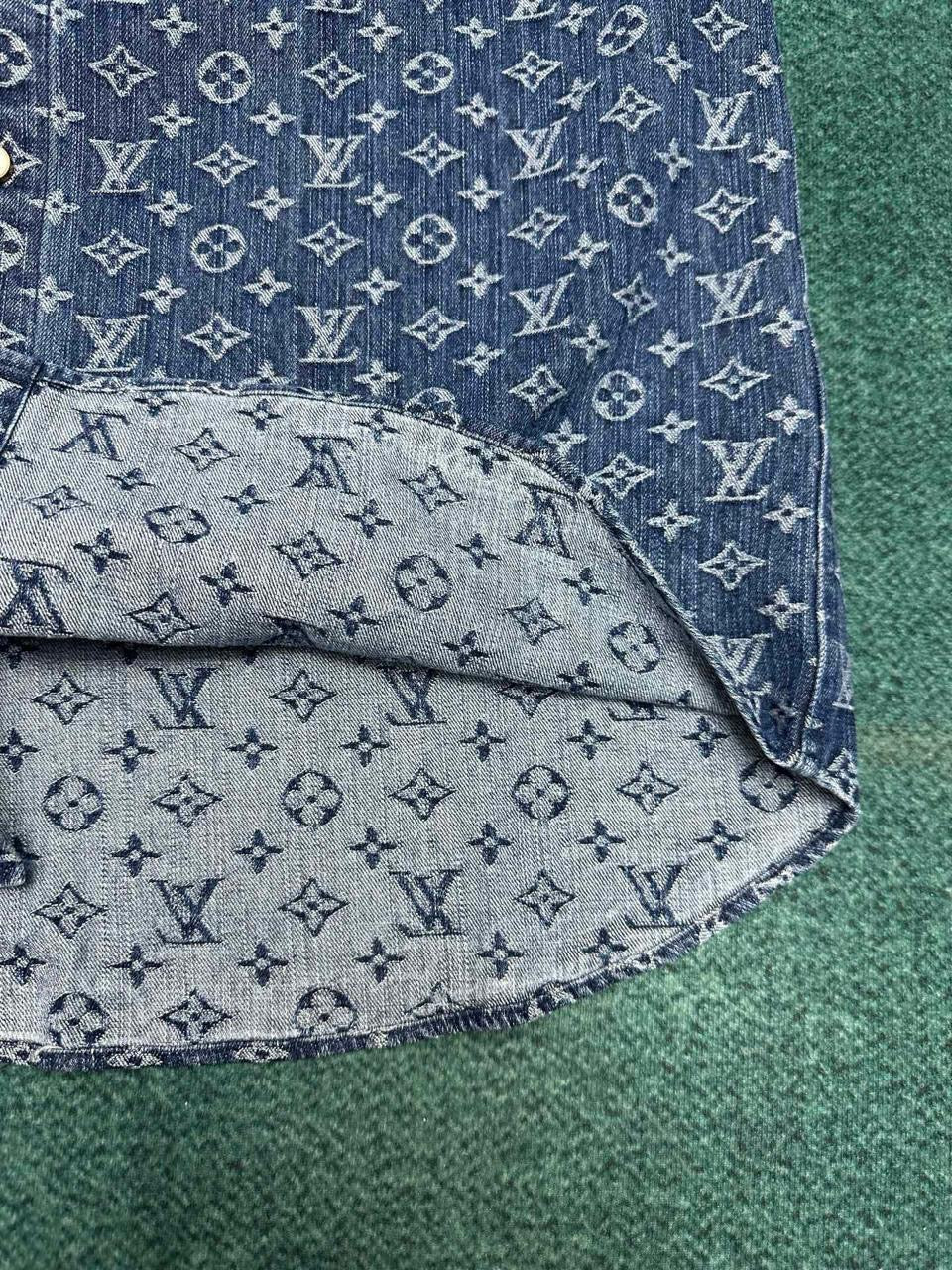Louis Vuitton Denim Long Sleeve Shirt