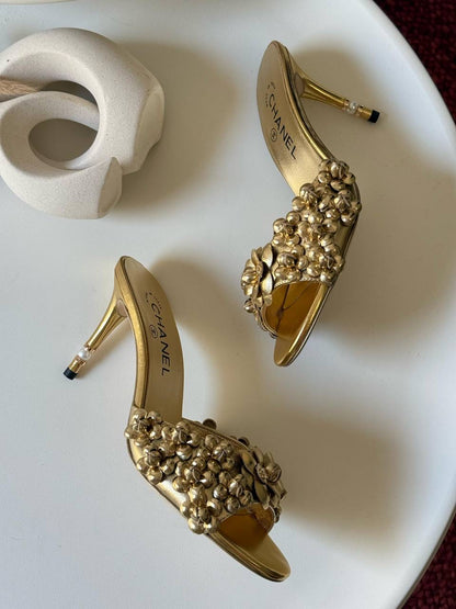 Chanel Heels 3 colors
