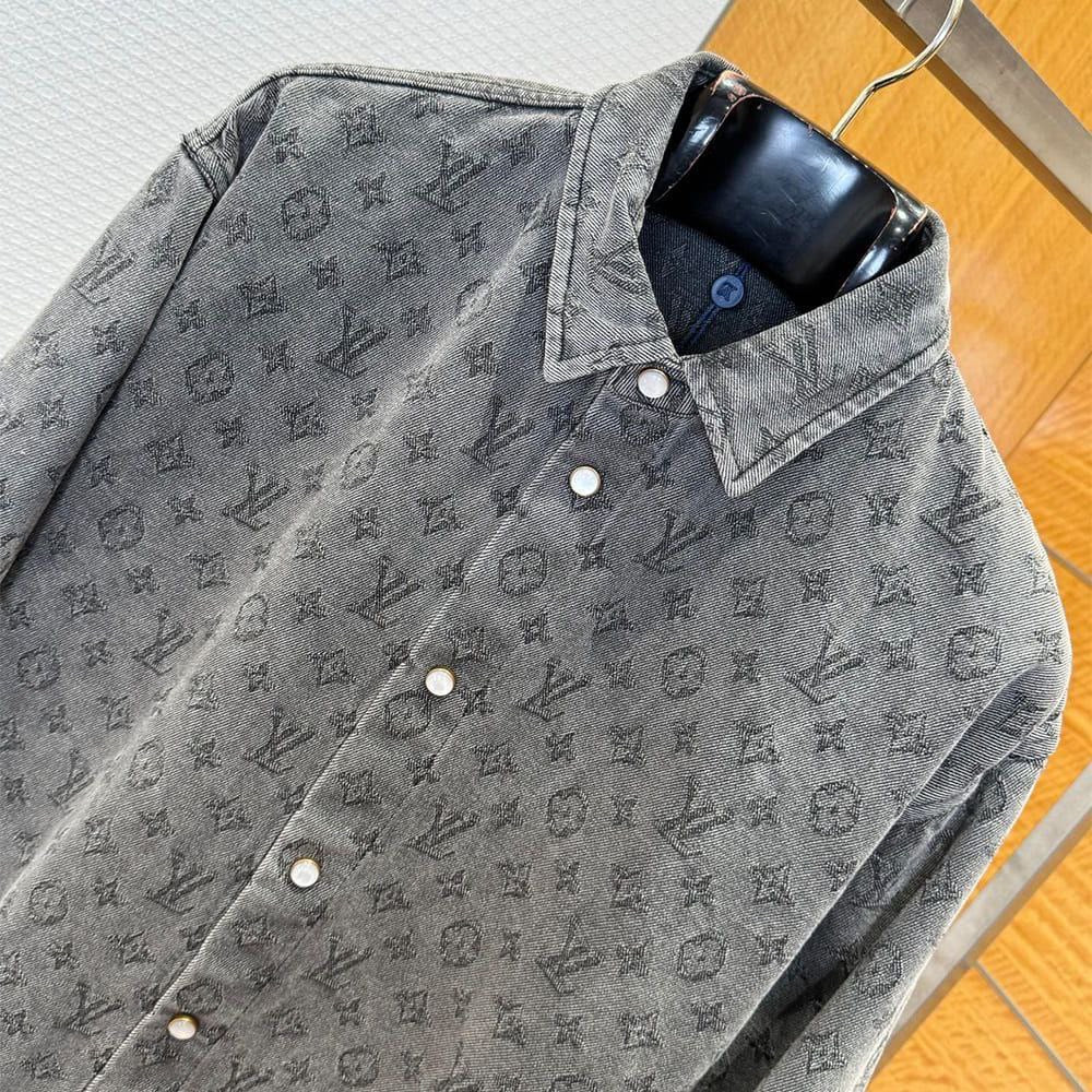 Louis Vuitton Long Sleeve Denim Shirt