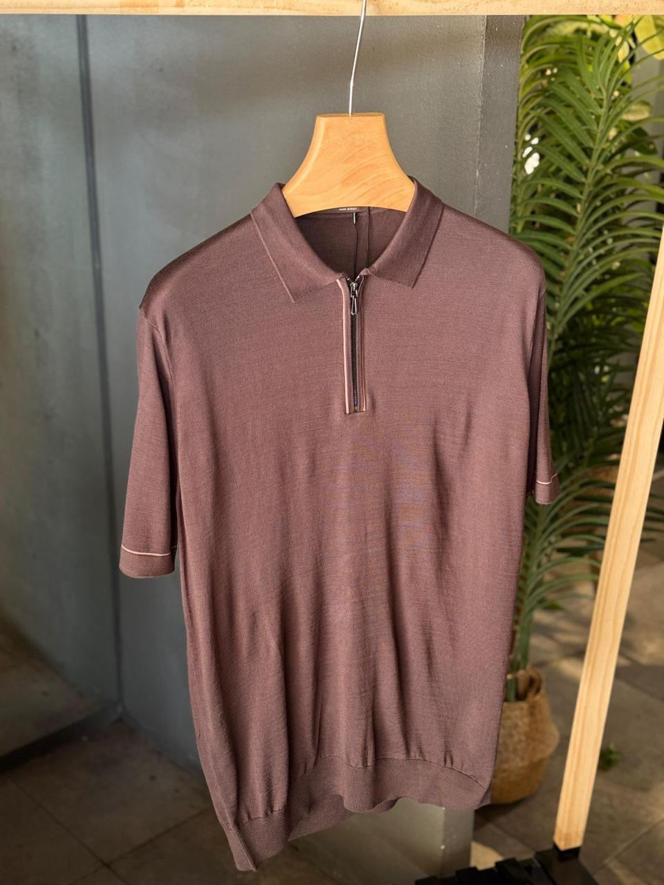 Loro Piana Zipper Polo Shirt 5 colors