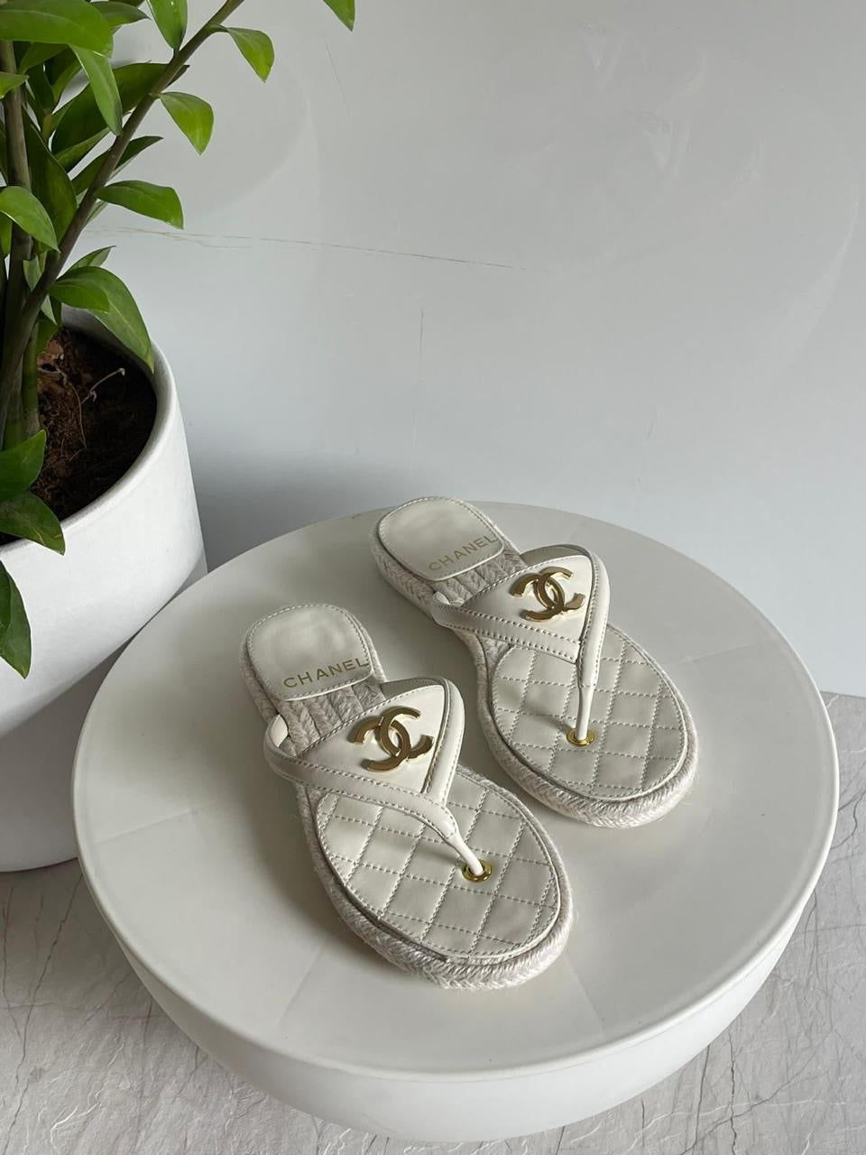 Chanel Slippers 2 colors