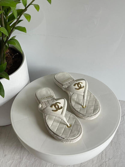 Chanel Slippers 2 colors