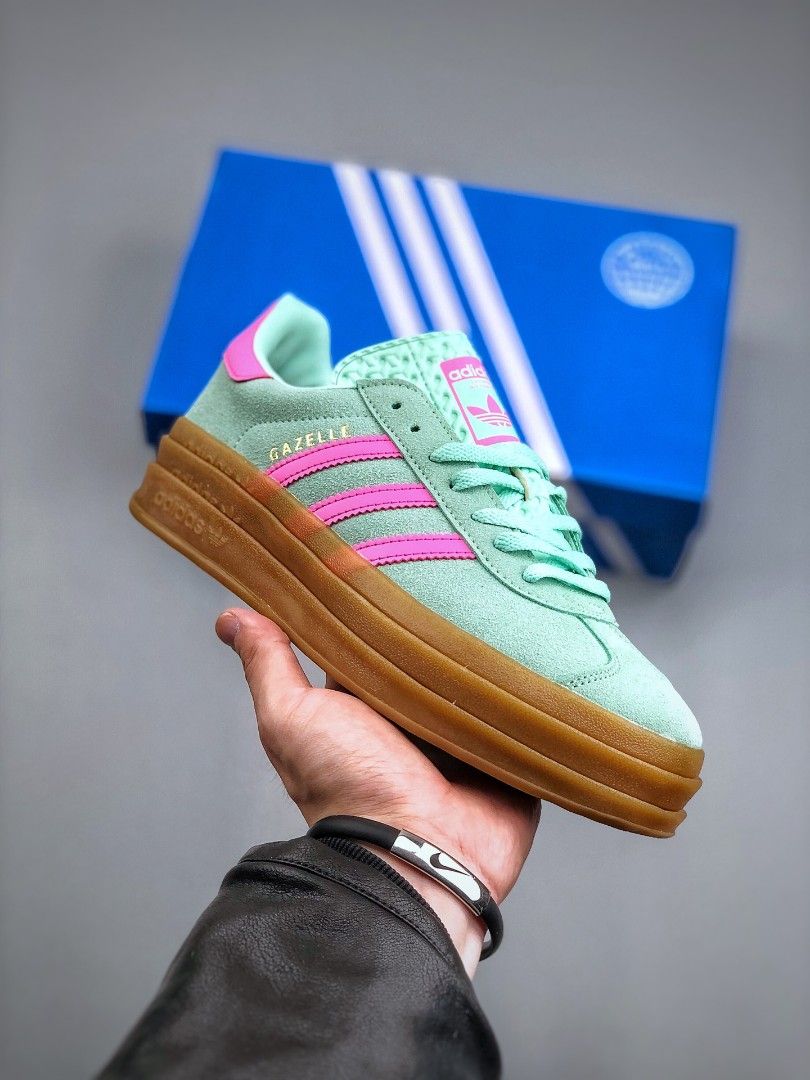 Adidas Gazelle Bold Pulse Mint Screaming