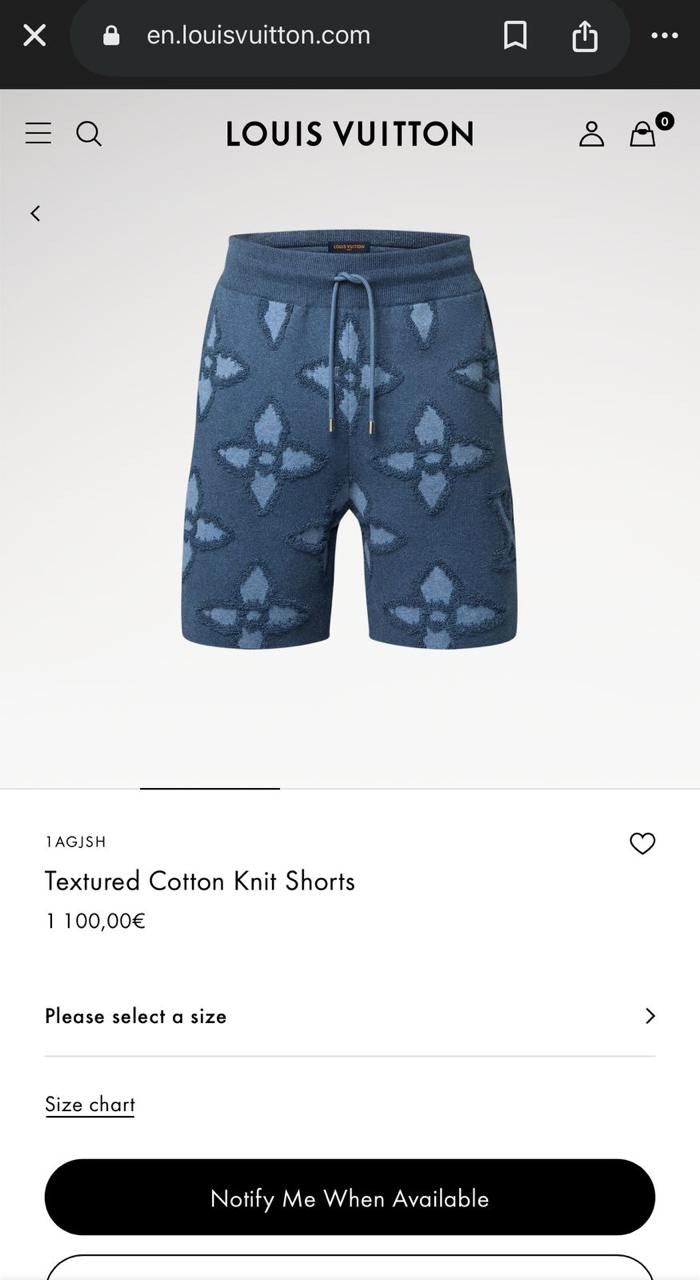 Louis Vuitton Short