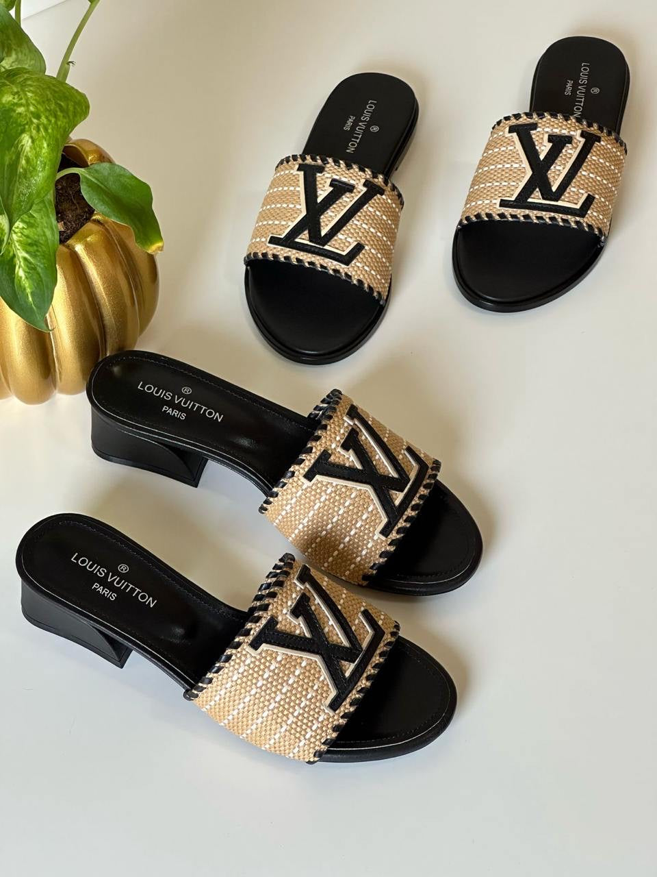 Louis Vuitton Heels & Slipper 4 colors