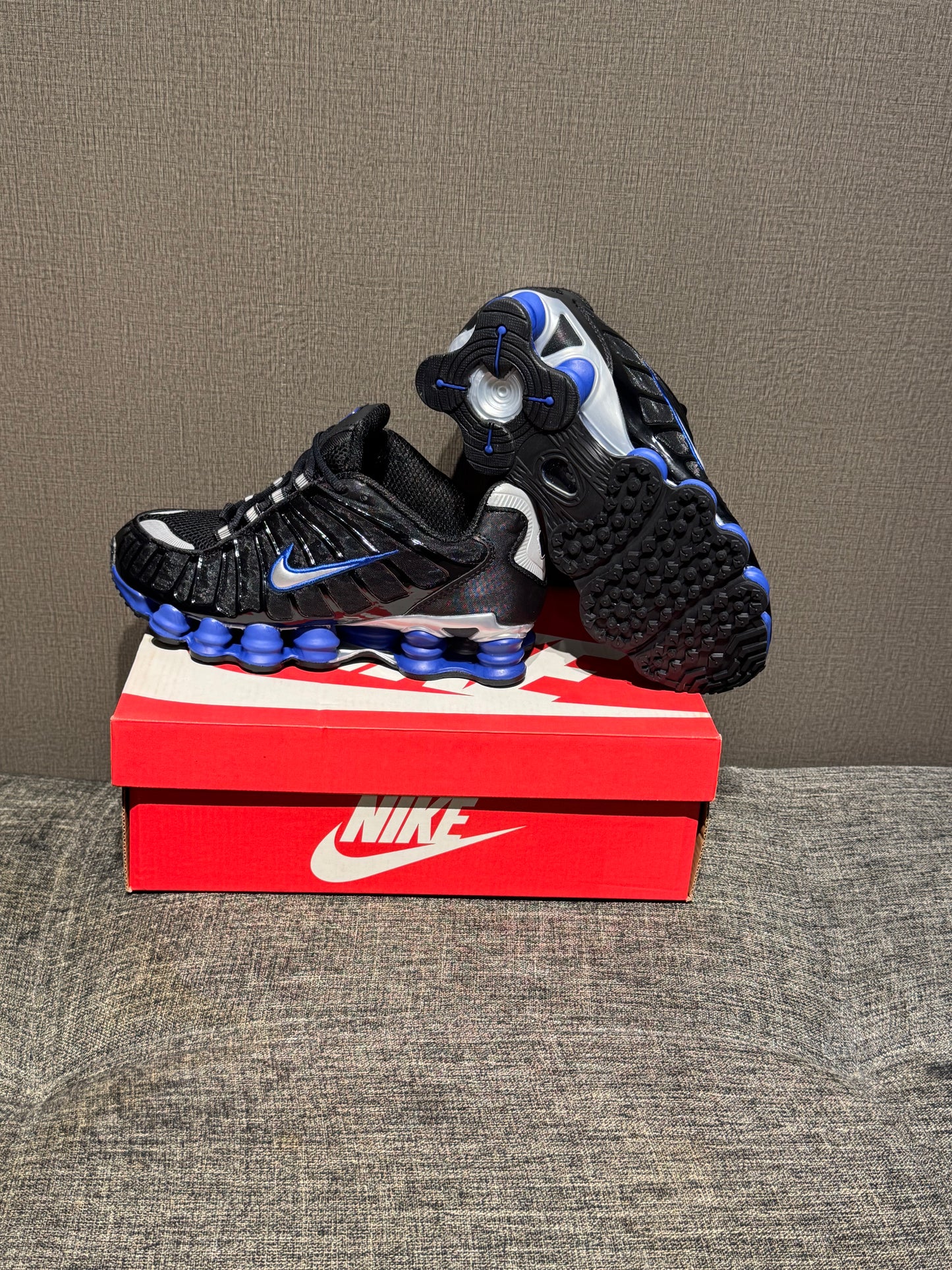 Nike Shox Black / Blue