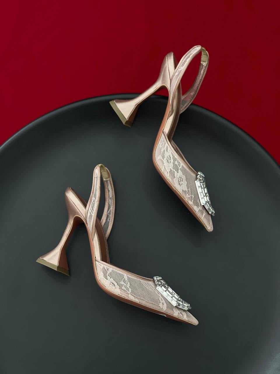 Amina Muaddi Heels 3 colors