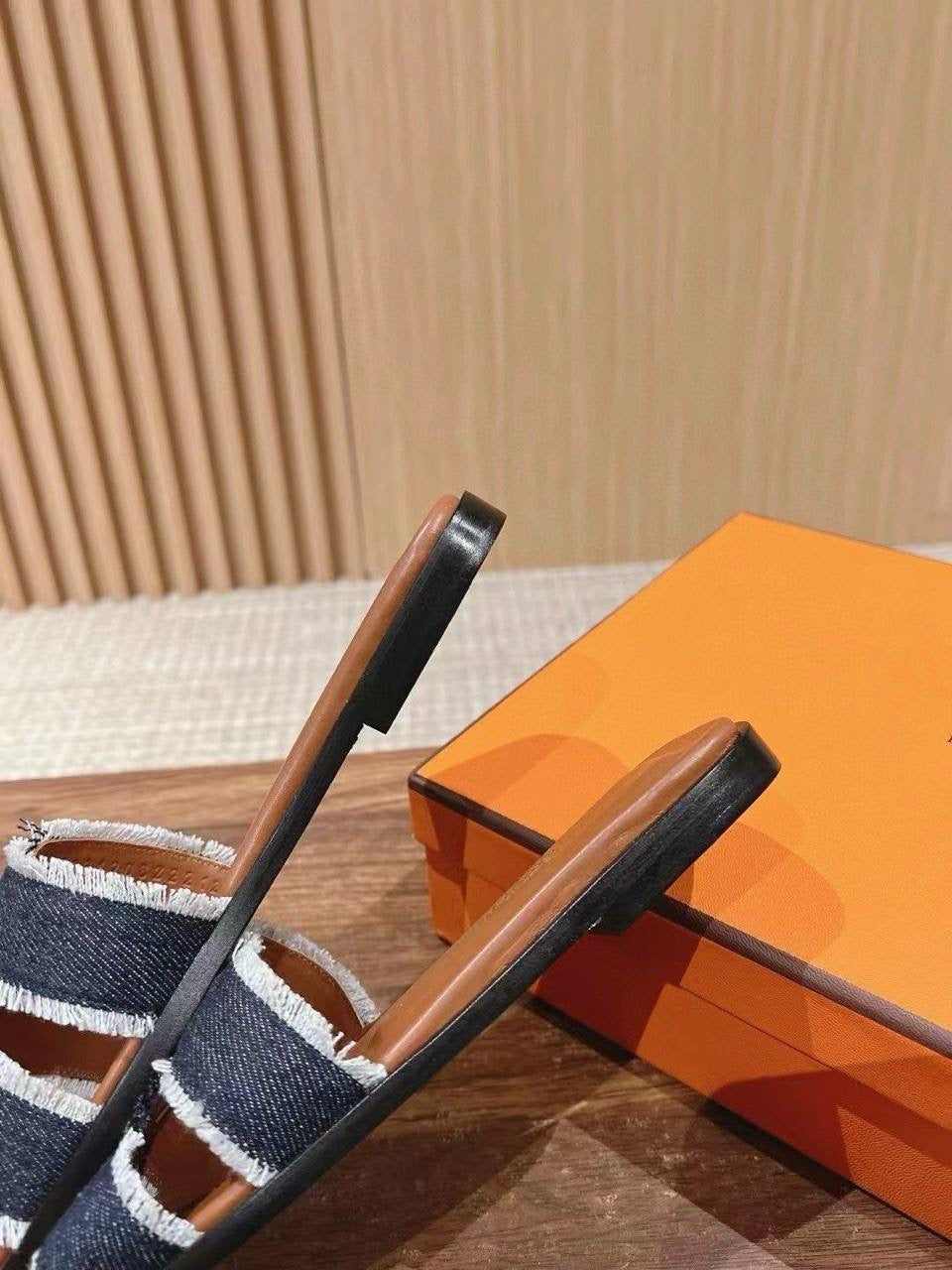 Hermes Slippers