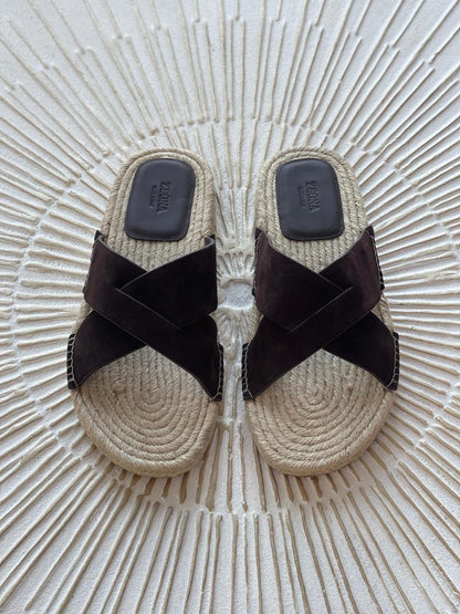 Zegna Slippers 4 colors