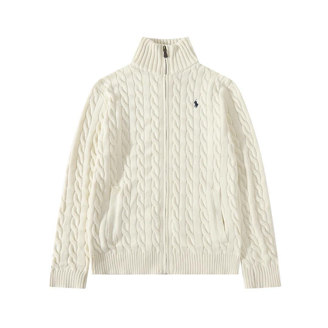 Polo Full Zipper Sweaters