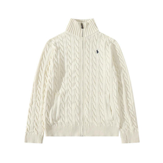 Polo Full Zipper Sweaters