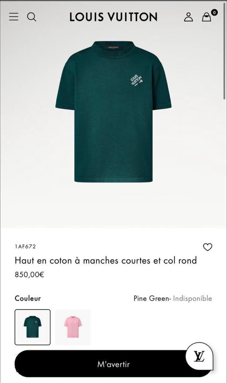 Louis Vuitton T-Shirt 4 colors