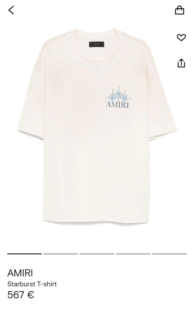 Amiri T-Shirt 2 colors