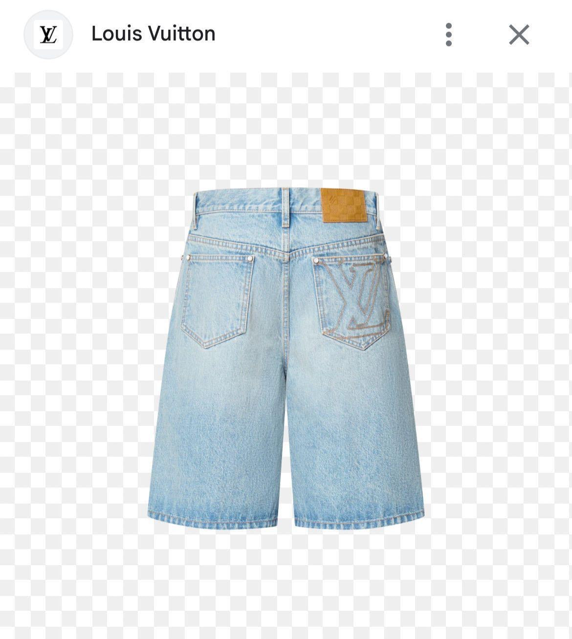 Louis Vuitton Jeans Short