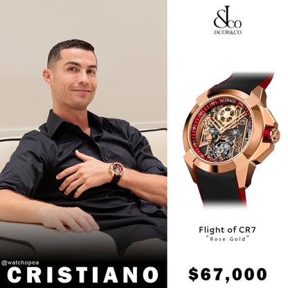 Jacob & Co. CR7 Watch 2 Colors