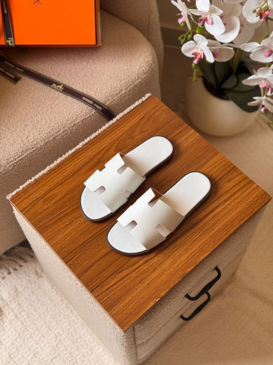 Hermes Slippers
