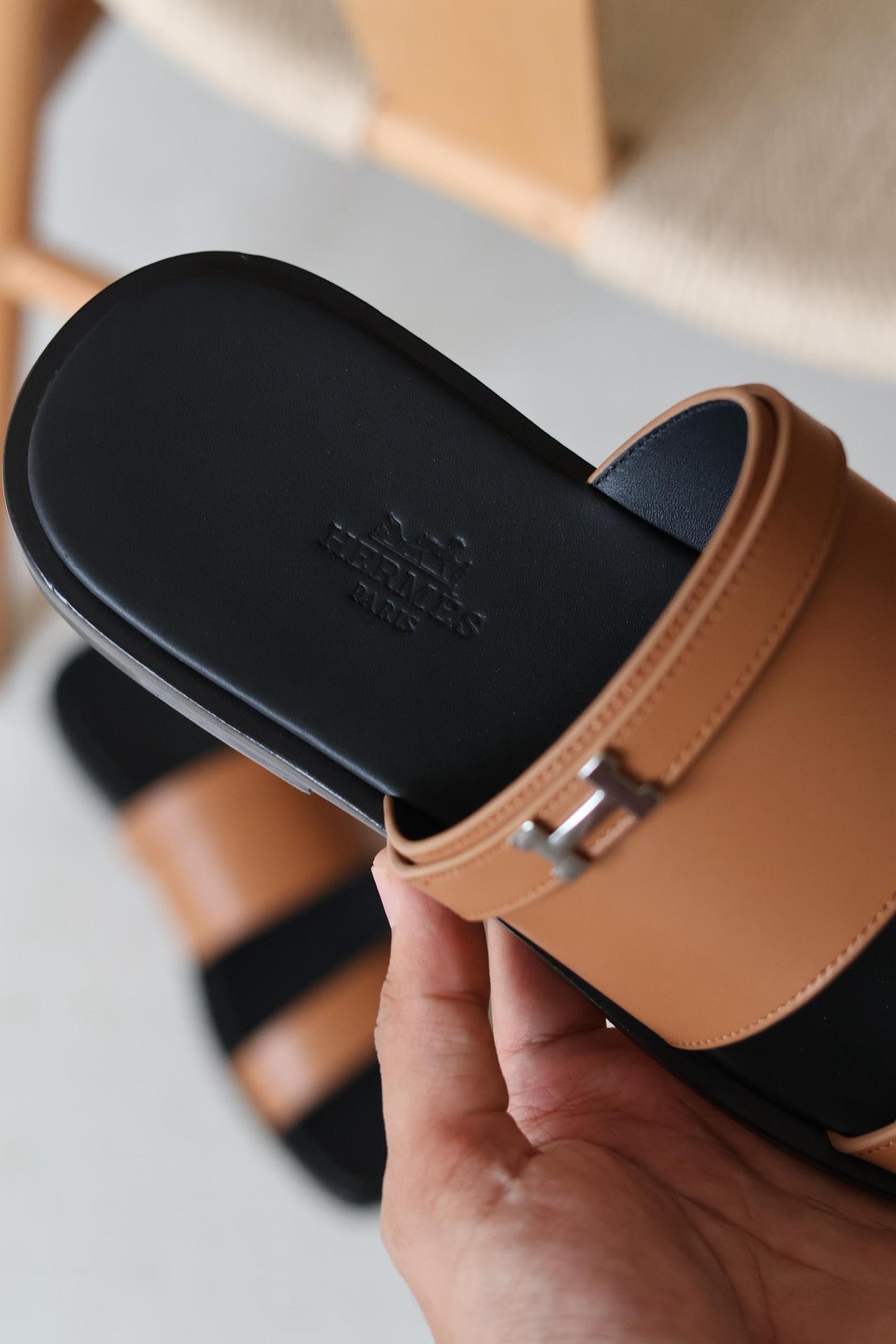 Hermes Slippers