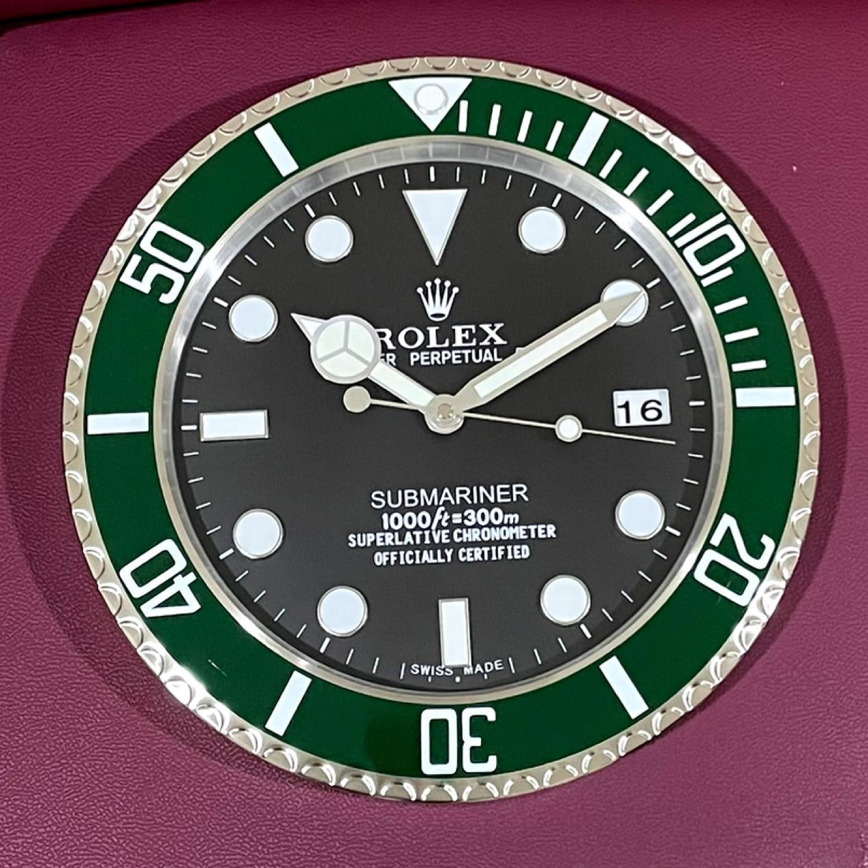 Rolex Wall Clock 12 colors