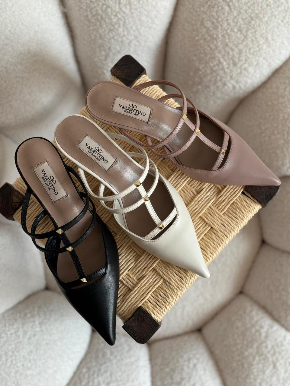 Valentino Heels 3 colors