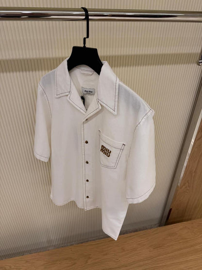 Miu Miu Short Sleeve Shirt