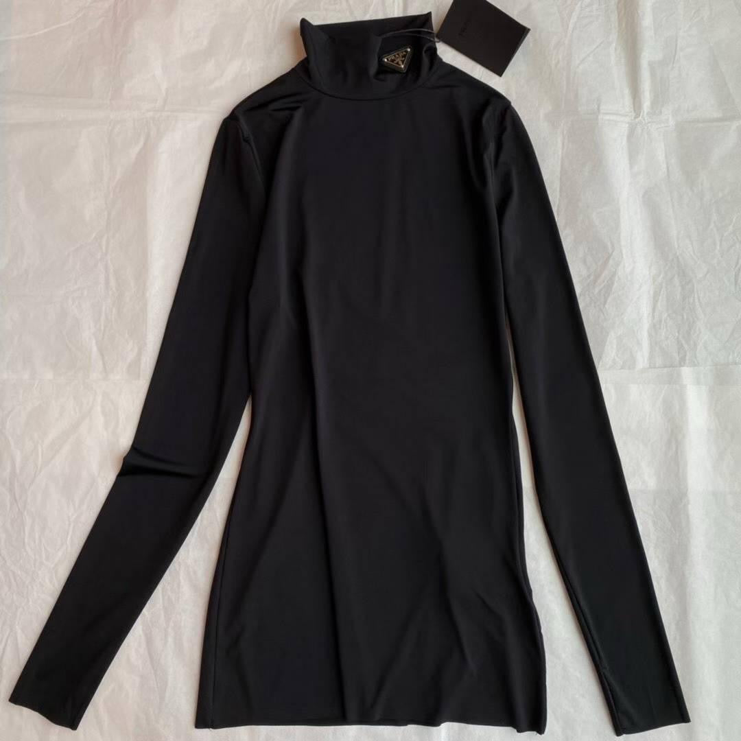 Prada Close Neck T-Shirt 2 colors