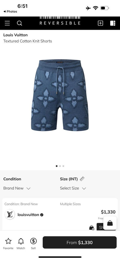 Louis Vuitton Short
