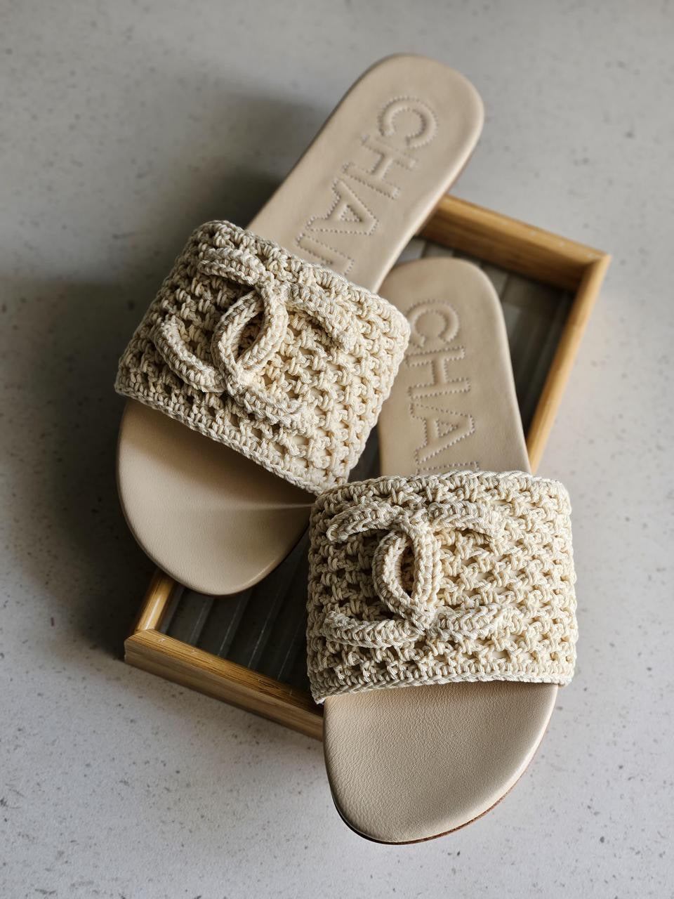 Chanel Slippers 3 colors